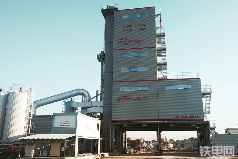 西筑SG3000沥青搅拌站整机外观