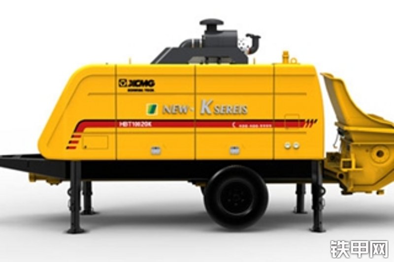 徐工HBT9018K拖泵整机外观