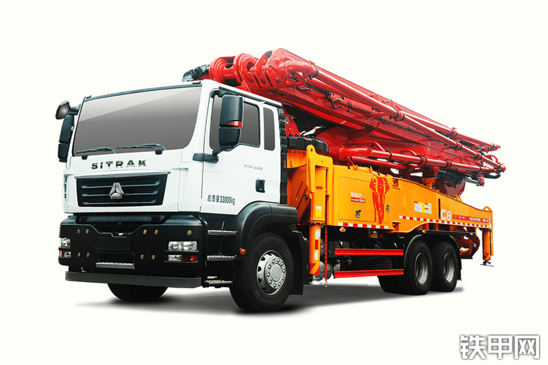 三一重工SYM5330THBDZ490C-8S泵车整机外观