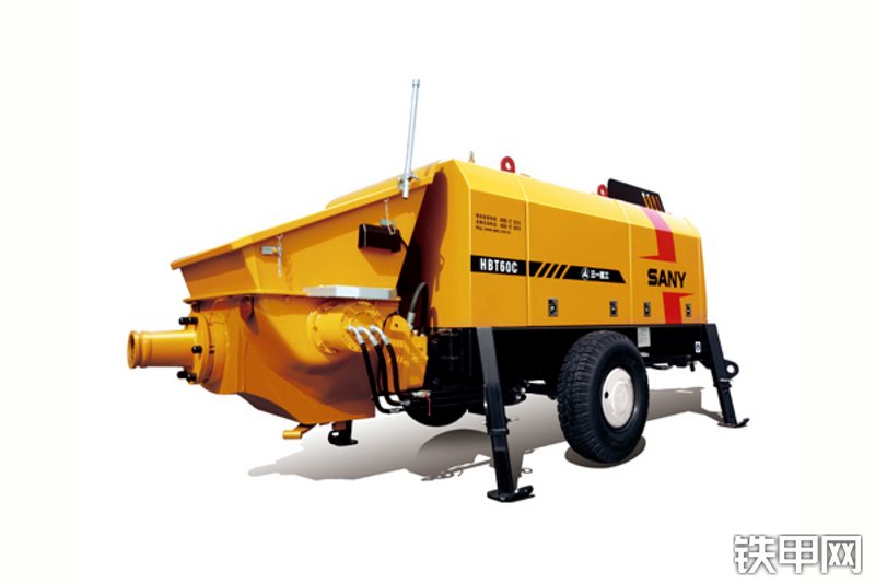 三一重工HBMG-50/16-132S拖泵整机外观