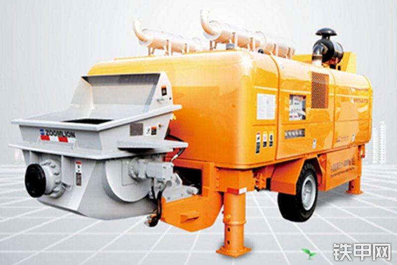 中联重科HBT90.48.572RS拖泵整机外观