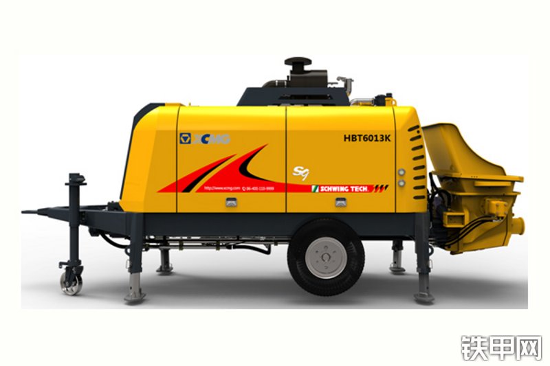 徐工HBT6013K拖泵整机外观