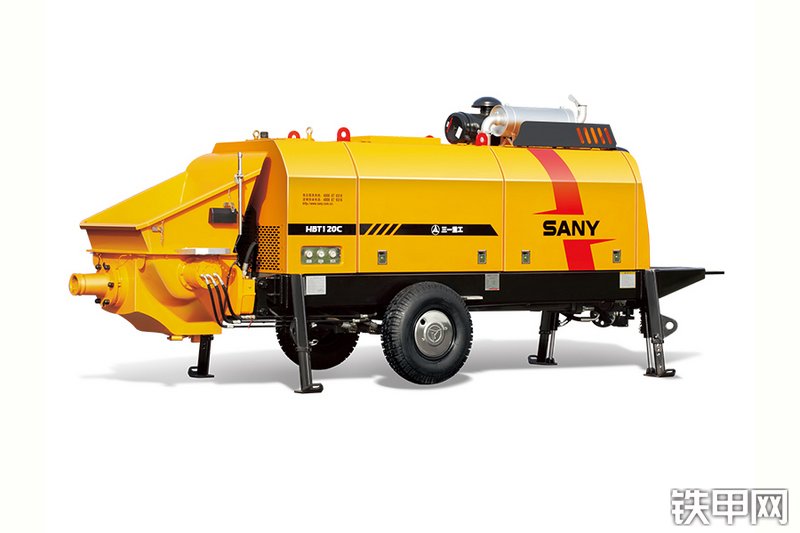 三一重工HBT12020C-5M拖泵整机外观