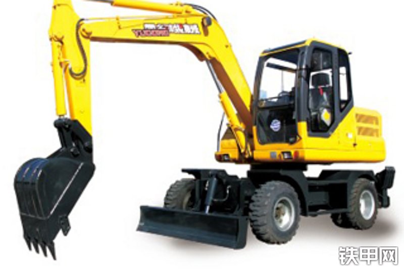 愚公机械WYL75×2-8挖掘机整机外观