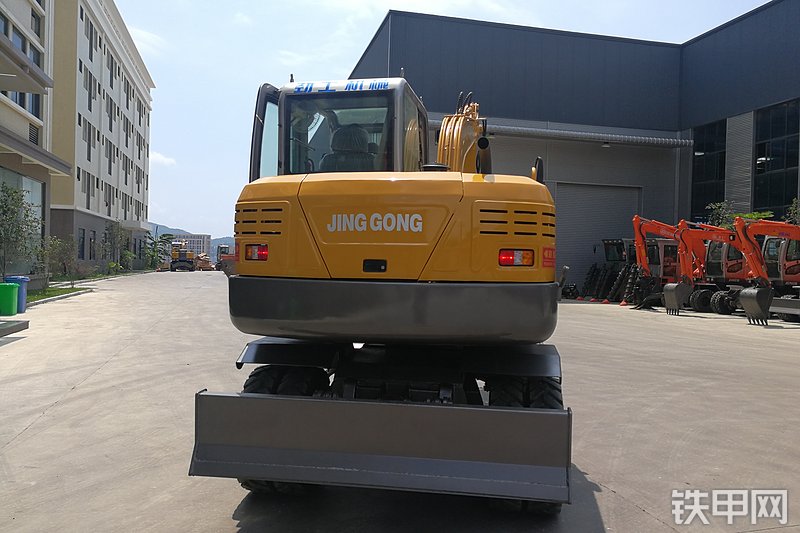 劲工JG80S挖掘机整机外观