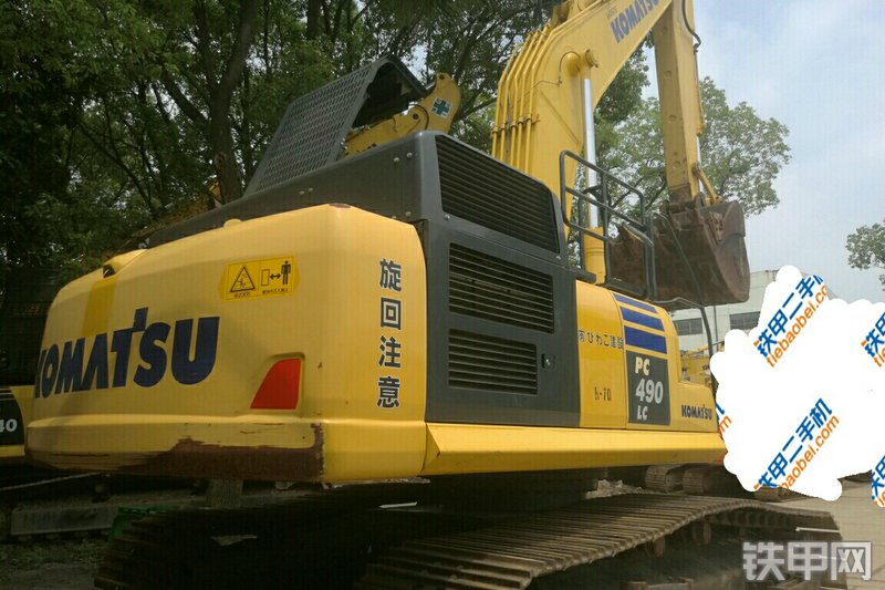 小松PC490LC-10挖掘机整机外观