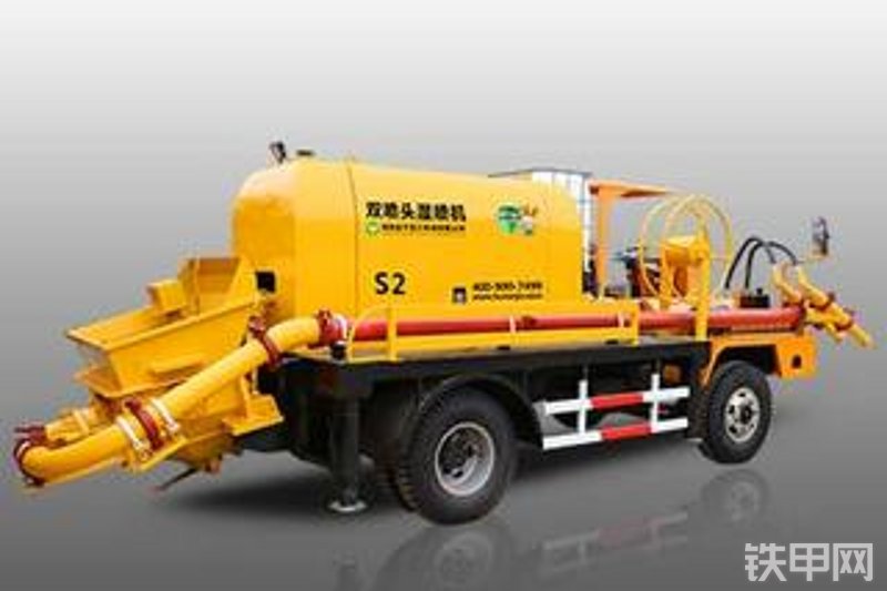 金牛重工S2混凝土湿喷机整机外观