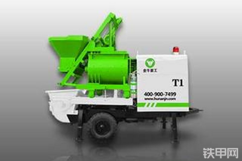 金牛重工T1拖泵整机外观