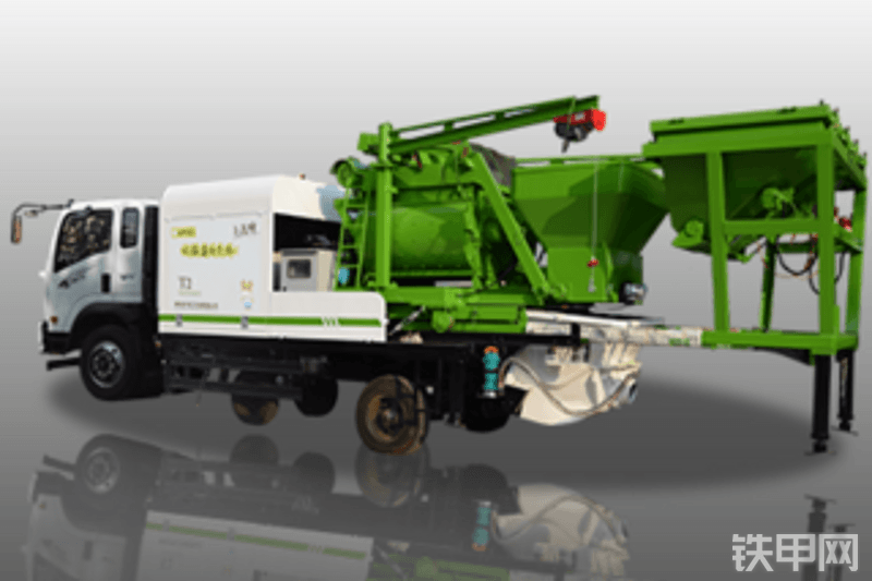 金牛重工T2s车载泵整机外观