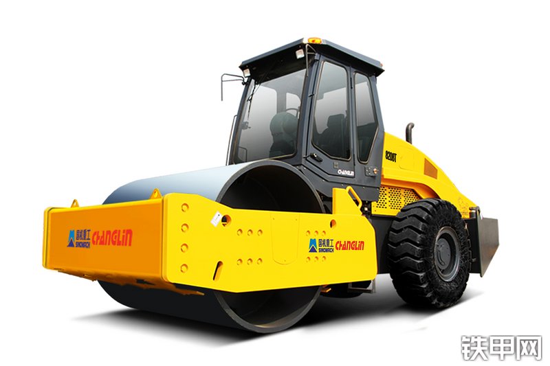 国机常林8208T压路机整机外观