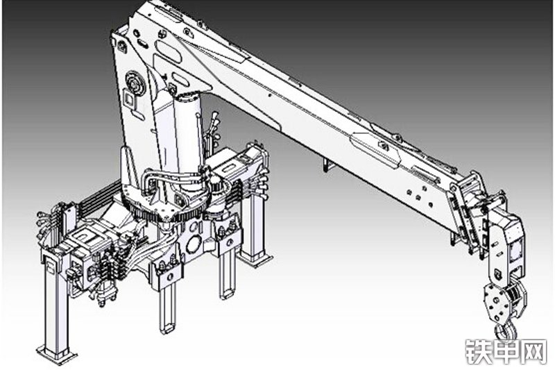 国机常林SQ10起重机整机外观