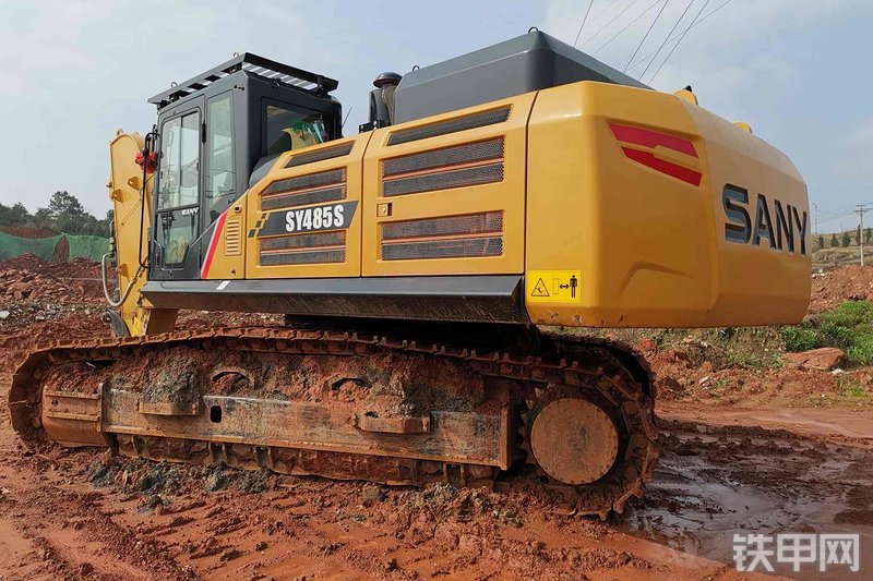 三一重工SY485S挖掘机整机外观