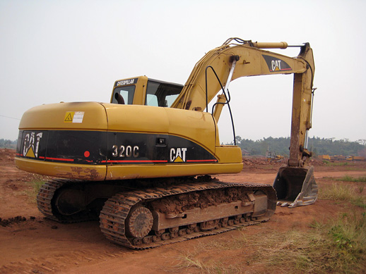 卡特彼勒320c挖掘机