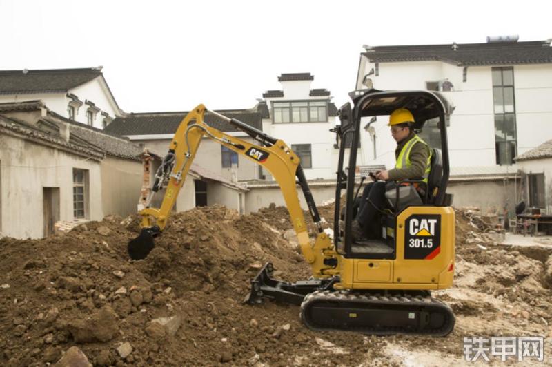 卡特彼勒CAT®301.5 小型液压挖掘机整机外观