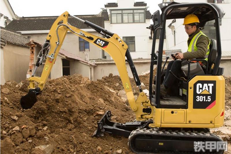 卡特彼勒CAT®301.5 小型液压挖掘机整机外观