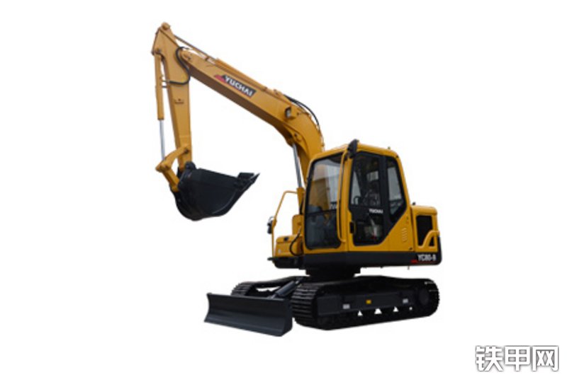 玉柴YC80-9挖掘机整机外观