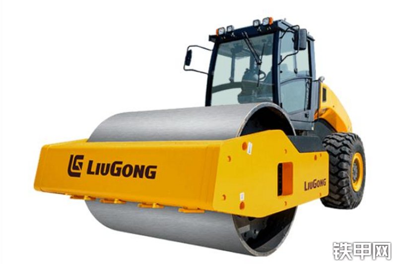 柳工CLG6636E压路机整机外观