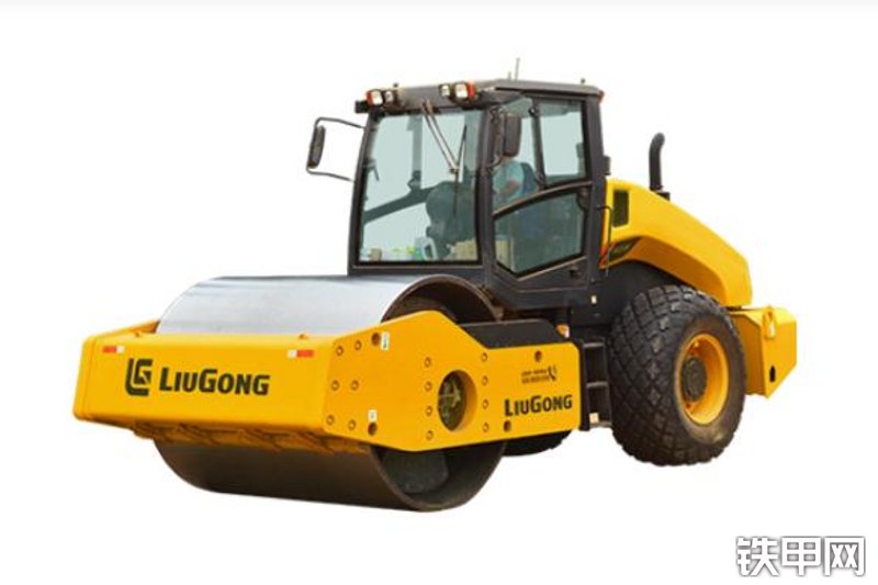 柳工CLG6622E（双驱）压路机整机外观