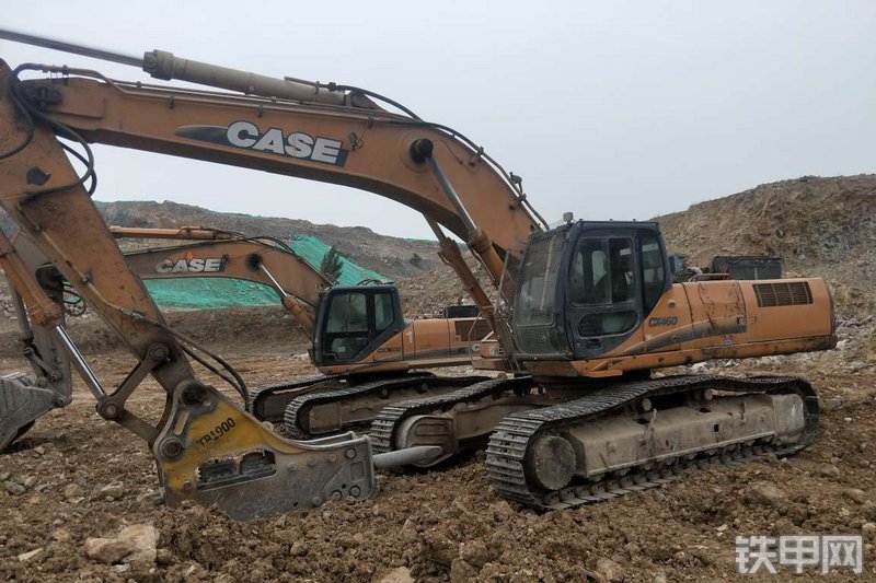 凯斯CX460挖掘机整机外观