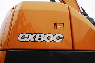 凯斯CX80C挖掘机整机外观