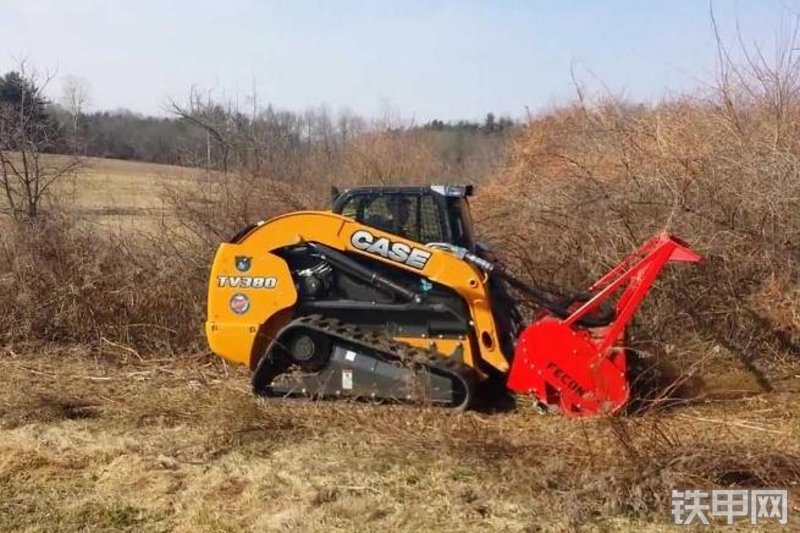 凯斯tv380履带滑移装载机