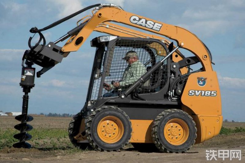 凯斯SV185滑移装载机整机外观