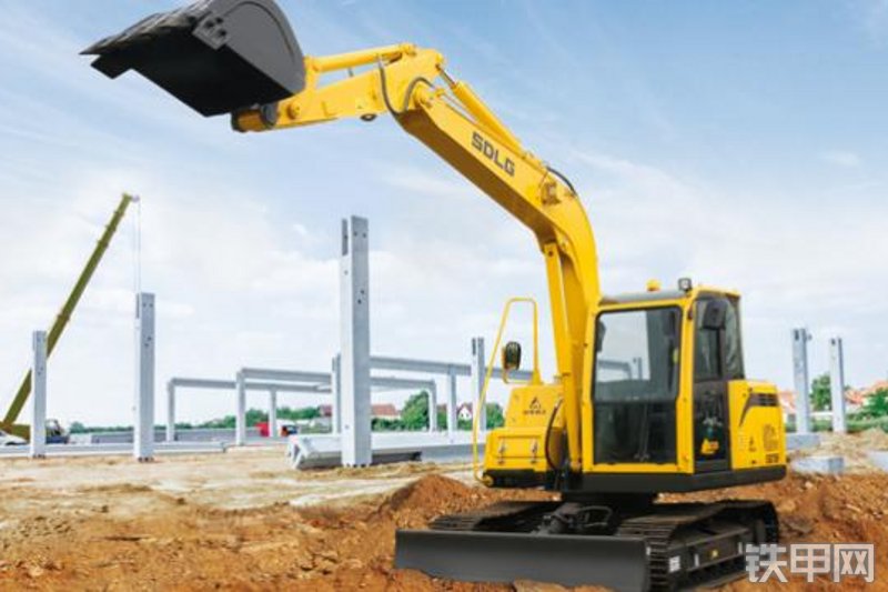 山东临工E675F挖掘机整机外观