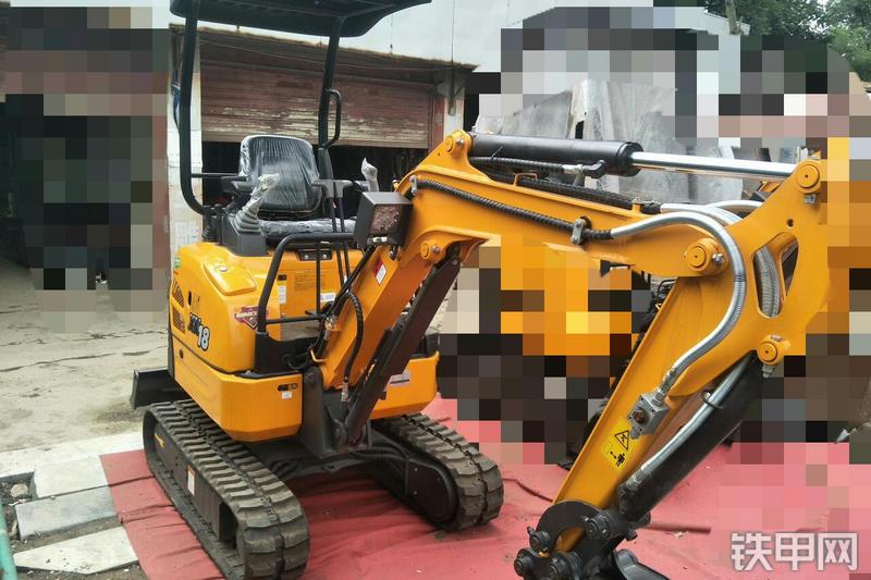 肯石重工XN18挖掘机整机外观