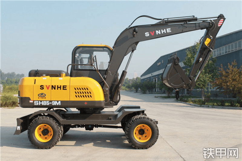 山河重工SH85-9M挖掘机局部