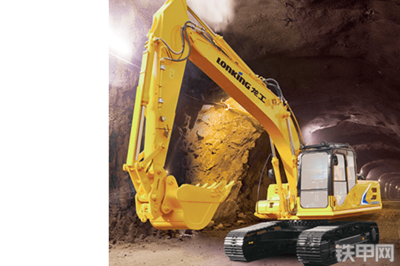 龙工LG6225N挖掘机整机外观