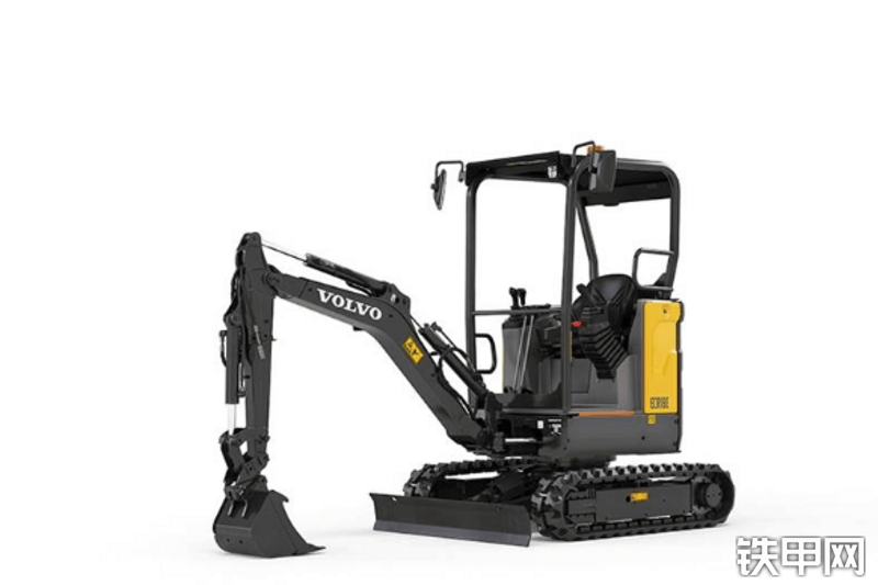 沃尔沃ECR18E挖掘机整机外观