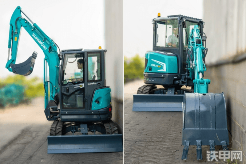 山河智能SWE35UF挖掘机整机外观