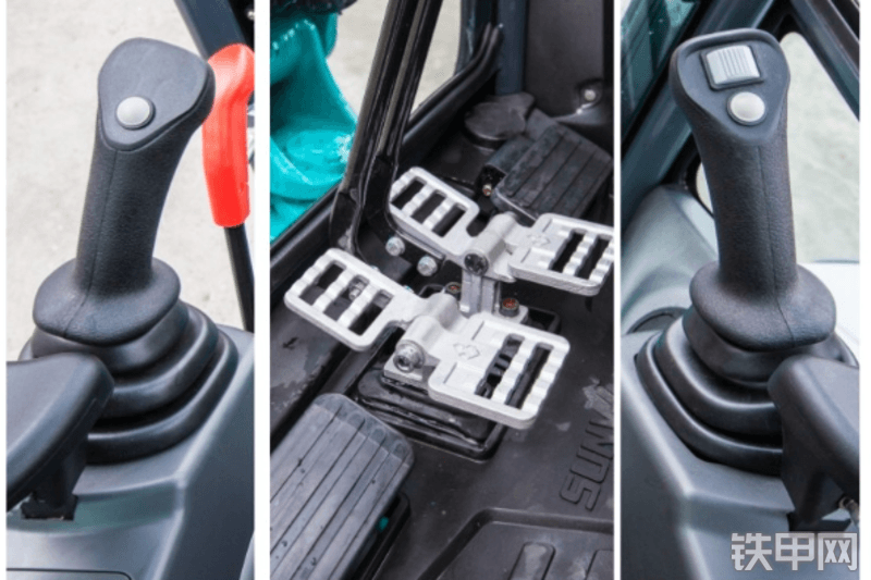 山河智能SWE35UF挖掘机局部