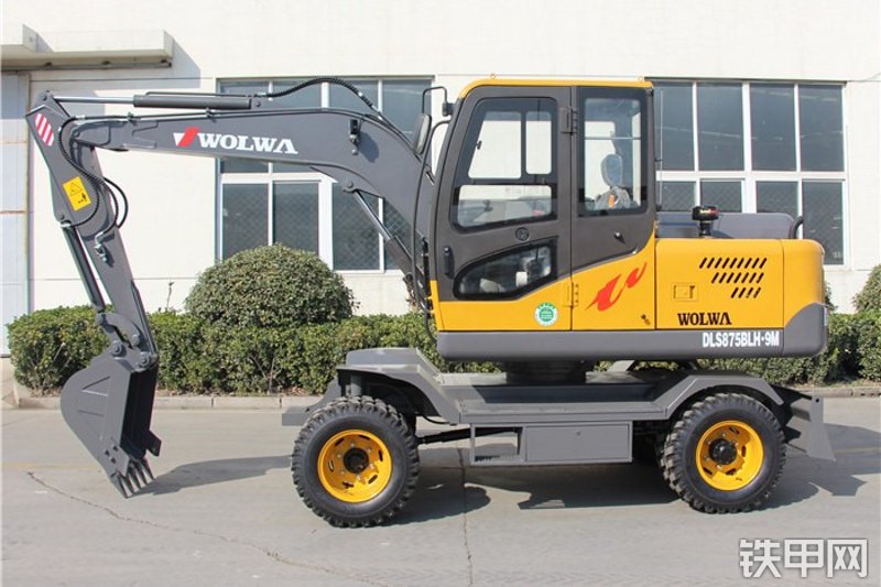 沃尔华DLS875BLH-9M挖掘机整机外观