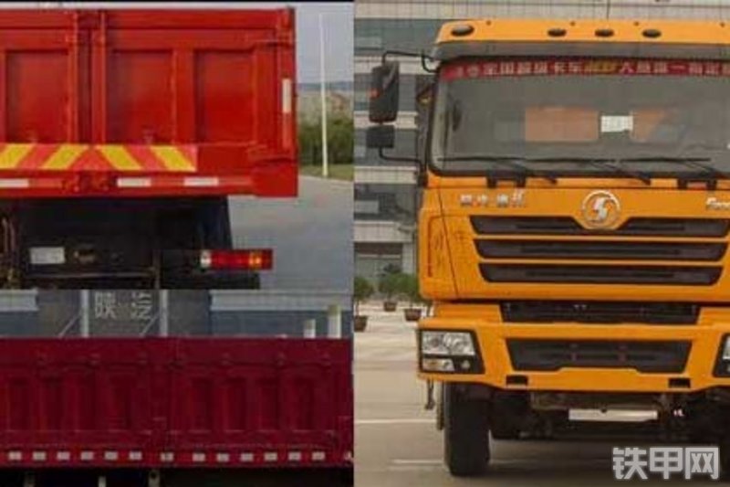 陕汽SX3315NT406C非公路自卸车整机外观
