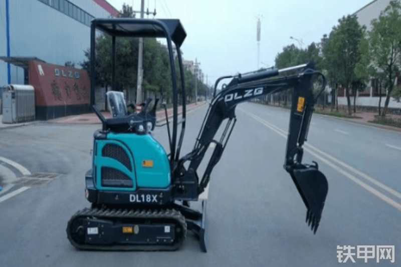 德力DL18X挖掘机整机外观