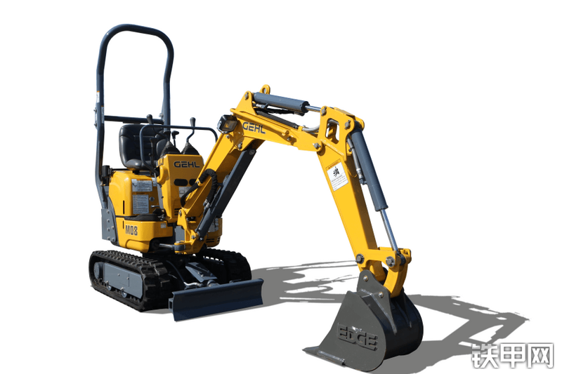 盖尔M08挖掘机整机外观