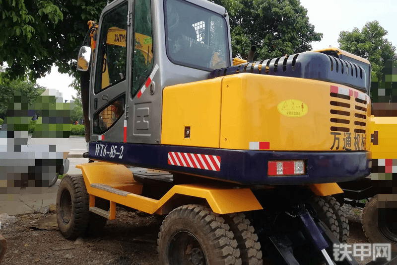 万通机械wt852t轮式挖掘机