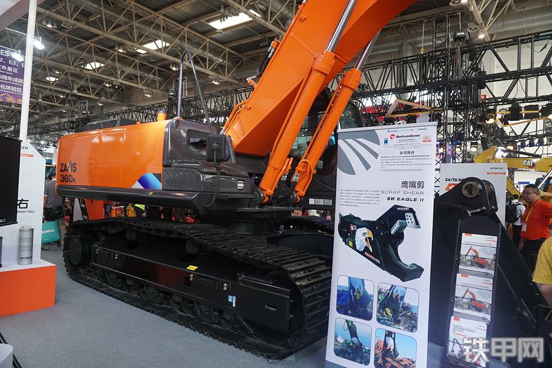 日立ZX360K-5A挖掘机局部