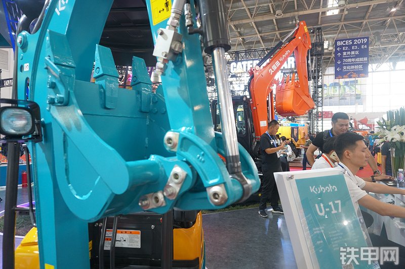 久保田U17-5挖掘机局部