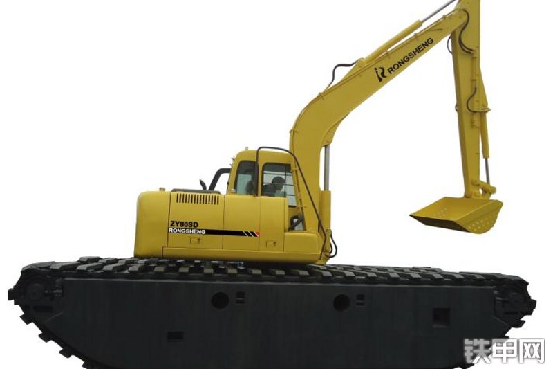 合肥振宇 ZY80SD挖掘机整机外观