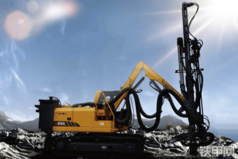华力重工hl650掘进凿岩台车