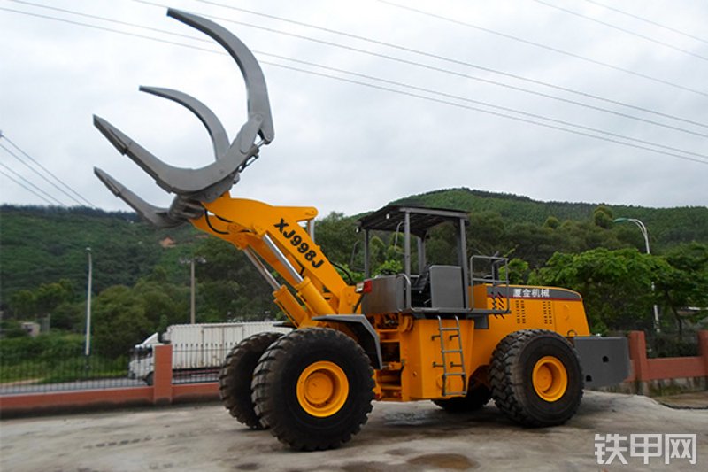 厦金机械XJ998J抓木机整机外观