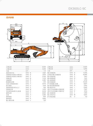 迪万伦DX360LC-9C挖掘机其他