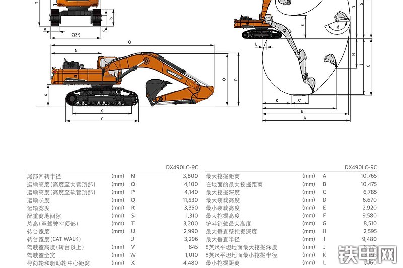 迪万伦DX490LC-9C挖掘机其他