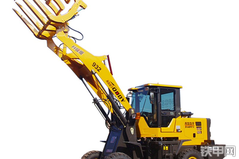 岛宇机械932B型抓草机(加高)装载机整机外观