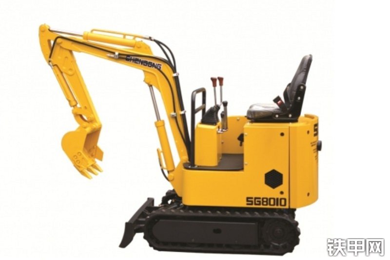 山东神工SG8010挖掘机整机外观
