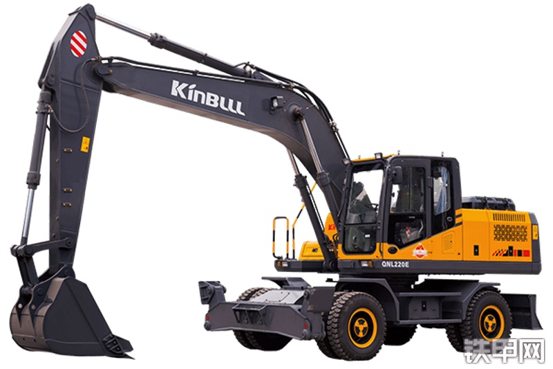重庆勤牛QNL220E挖掘机整机外观