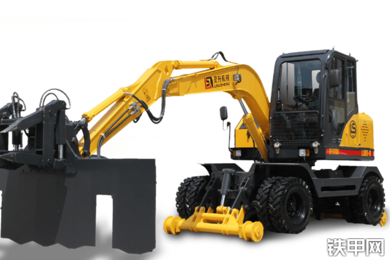 灵升机械l5858轮式挖掘机