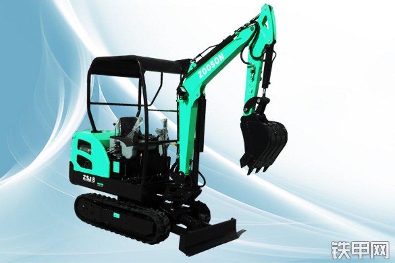 早山重工ZS18挖掘机整机外观